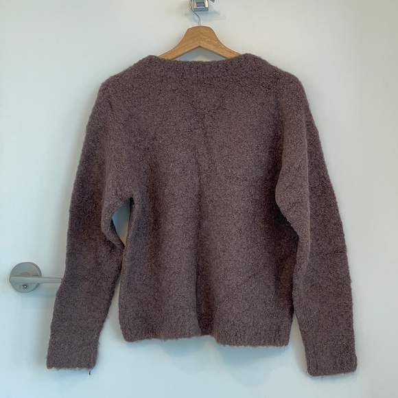 Aritzia Wilfred’s V-neck Wool Sweater, Size Small - Picture 2 of 3